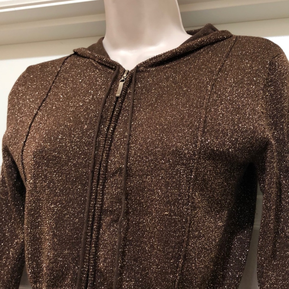 Takeout Sparkly Hoodie Size L